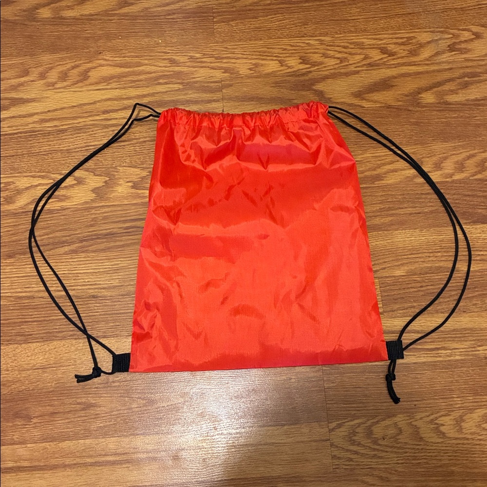 Red Drawstring Bag - Picture 3 of 5